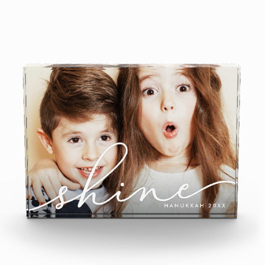 Shine | Hanukkah-fotoblok Fotoblokken (Voorkant)