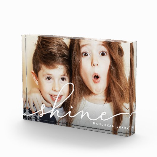 Shine | Hanukkah-fotoblok Fotoblokken (Rechts)