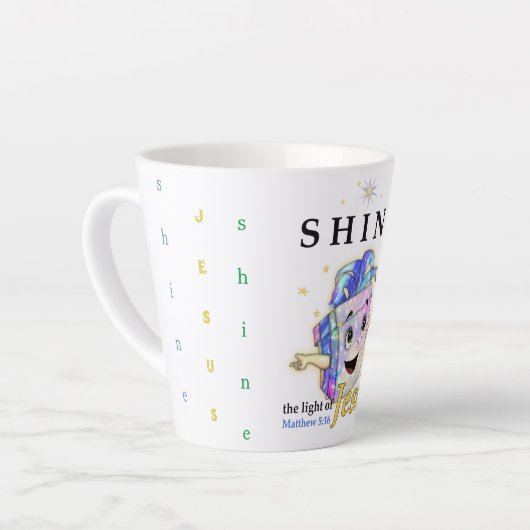 Shine Jesus Shine Latte Mok (Linkerhoek)