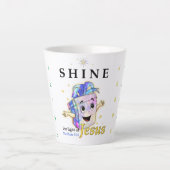 Shine Jesus Shine Latte Mok (Voorkant)
