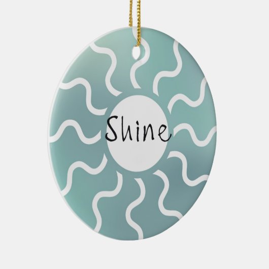Shine Keramisch Ornament (Rechts)