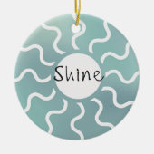Shine Keramisch Ornament (Voorkant)