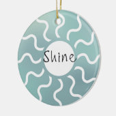 Shine Keramisch Ornament (Links)