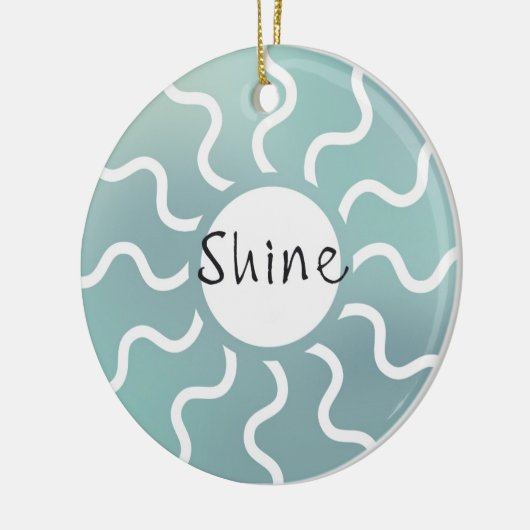 Shine Keramisch Ornament (Links)