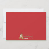 SHINE kerstlampjes met 2 kanten Feestdagenkaart (Achterkant)