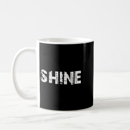 Shine  koffiemok (Links)