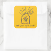 Shine Lantern sticker (Tas)