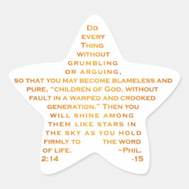 Shine Like Stars Star Stickers