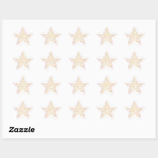 Shine Like Stars Star Stickers (Vel)