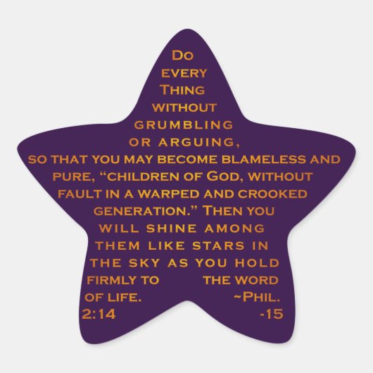 Shine Like Stars Star Stickers (Voorkant)