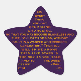 Shine Like Stars Star Stickers