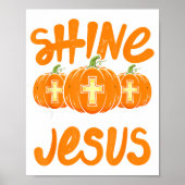 Shine Like The Light Of Jesus Christian Jack O Lan Poster (Voorkant)