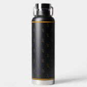 Shine logo pattern Water Bottle Waterfles (Voorkant)