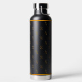 Shine logo pattern Water Bottle Waterfles (Links)