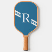 Shine Monogram Initiaal Pickleball Paddle (Achterkant)