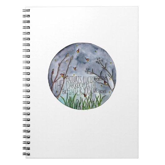 Shine-notebook Notitieboek (Voorkant)