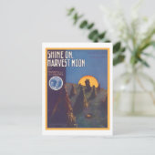 Shine On, Harvest Moon Songbook Hoesje Briefkaart (Staand voorkant)