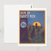 Shine On, Harvest Moon Songbook Hoesje Briefkaart (Voorkant / Achterkant)