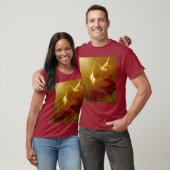 Shine On Me Duitse Herder Zwart & Tan T-shirt (Unisex)