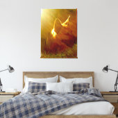 Shine On Me German Shepherd #1 Canvas Afdruk (Insitu (Slaapkamer))