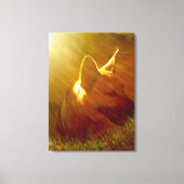 Shine On Me German Shepherd #1 Canvas Afdruk (Voorkant)