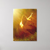 Shine On Me German Shepherd #1 Canvas Afdruk (Voorkant)