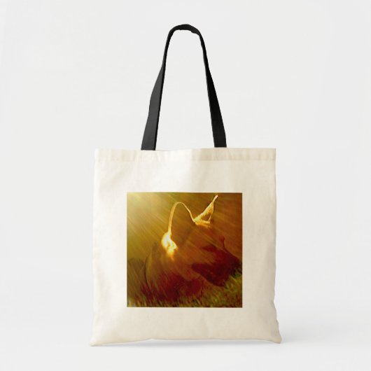 Shine On Me German Shepherd #1 Tote Bag (Voorkant)