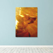 Shine On Me German Shepherd #2 Canvas Afdruk (Insitu (Houten vloer))