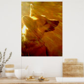 Shine On Me German Shepherd #2 Poster (Keuken)