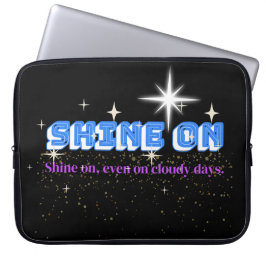 SHINE ON – Night Glow Star Edition 15 inch Laptop Sleeve