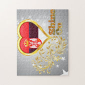 Shine on Servië Legpuzzel (Verticaal)