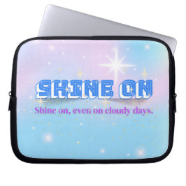 SHINE ON – Zachte Rainbow Star Edition Laptop Sleeve