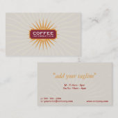 Shine Ornamental Element Visitekaartje (Voorkant / Achterkant)