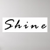 Shine Poster (Voorkant)