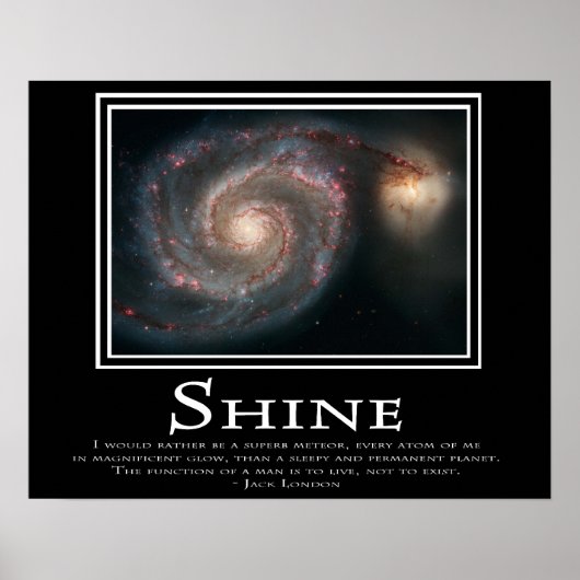Shine Poster (Voorkant)