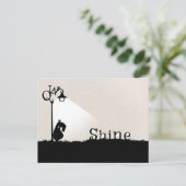 Shine, Qwirks... Shine. Een Briefkaart. Briefkaart (Staand voorkant)