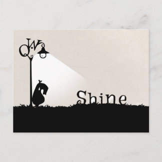 Shine, Qwirks... Shine.  Een Briefkaart. Briefkaart