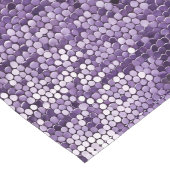 Shine Shine Paarse Star AI kunst Lange Tafelloper (Hoek)