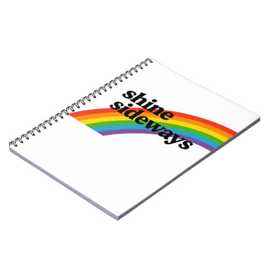 Shine Sideways Notitieboek (Linkerzijde)