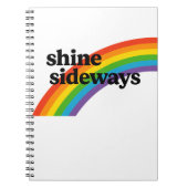 Shine Sideways Notitieboek (Voorkant)