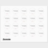 Shine-Sticker Ronde Sticker (Vel)