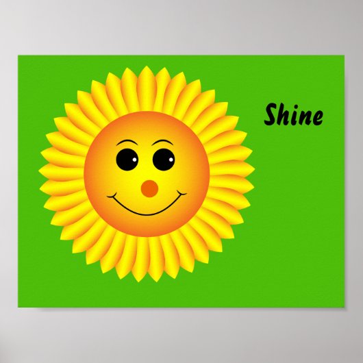 Shine Sun poster (Voorkant)