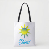 Shine Sun Tote Bag (Voorkant)