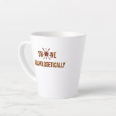 "Shine Unapologetically" is an inspirational word  Latte Mok (Linkerhoek)