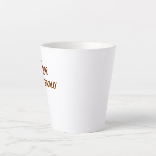 "Shine Unapologetically" is an inspirational word  Latte Mok (Voorkant)