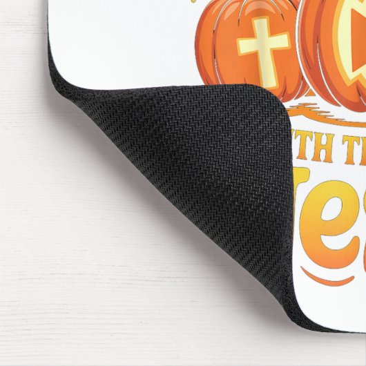 Shine With The Light Of Jesus Christian Halloween  Muismat (Hoek)