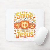 Shine With The Light Of Jesus Christian Halloween  Muismat (Met muis)