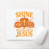 Shine With The Light Of Jesus Christian Halloween Muismat (Met muis)
