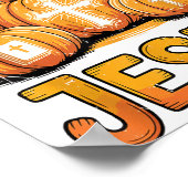 Shine With The Light Of Jesus Halloween Christian  Poster (Hoek)