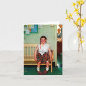 Shiner of Buiten de Kantoor van Opdrachtgever Kaart (Gele Bloem)